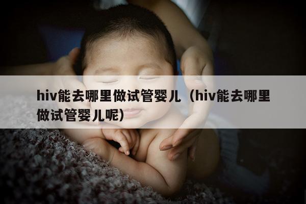 hiv能去哪里做试管婴儿（hiv能去哪里做试管婴儿呢）