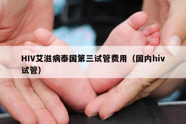 HIV艾滋病泰国第三试管费用（国内hiv试管）